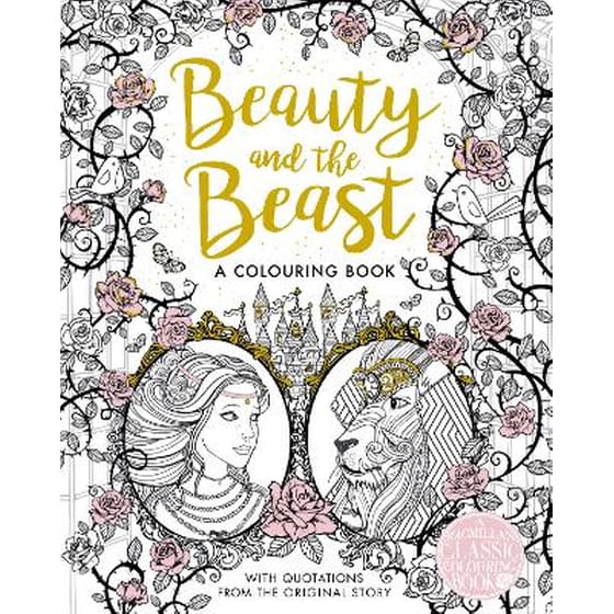 Beauty and the Beast Colouring Book image 0