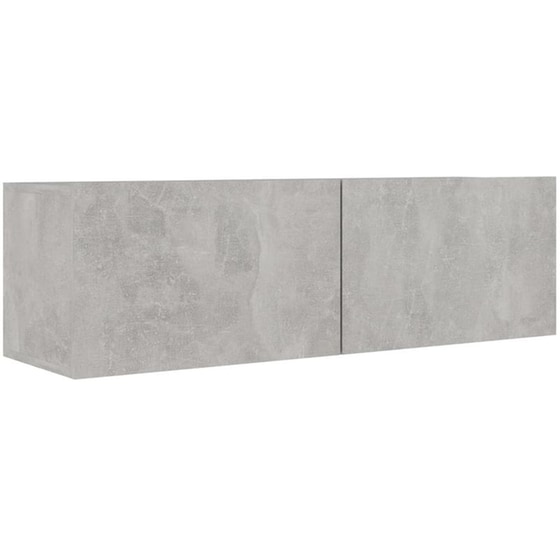 Έπιπλα Τηλεόρασης VidaXL Μοριοσανίδα 6 Τμχ 80x30x30cm - Γκρι image 3