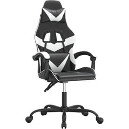 Καρέκλα Gaming VIDAXL 3143847 από Τεχνητό Δέρμα - Μαύρο