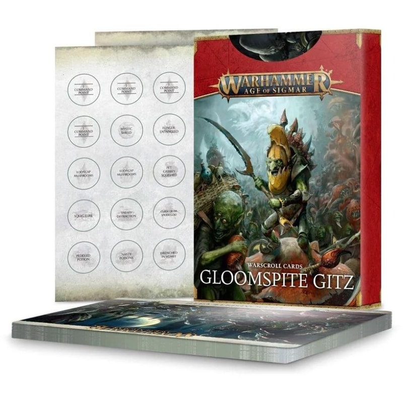 Warhammer Age Of Sigmar – Warscroll Cards: Gloomspite Gitz