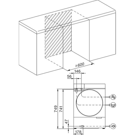 MIELE WQ1200WPS Nova Edition 9 kg 1.400 Στροφές Λευκό με Wi-Fi Πλυντήριο Ρούχων image 5