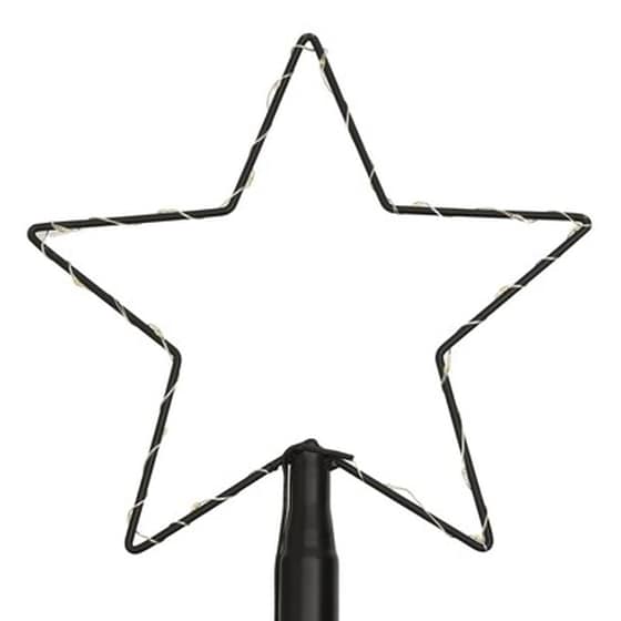 Χριστουγεννιάτικο Δέντρο VidaXL από Φωτάκια 400 Led 2.50m - Μαύρο/Θερμό Λευκό image 5