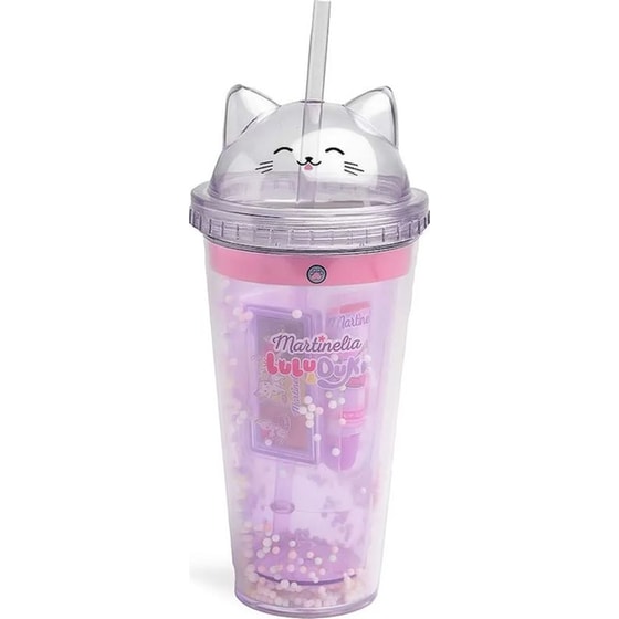 Martinelia Lulu & Duki Beauty Bottle Set Παγουρίνο με Καλαμάκι & Καλλυντικά image 1