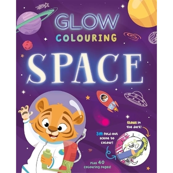 Glow Colouring: Space image 0
