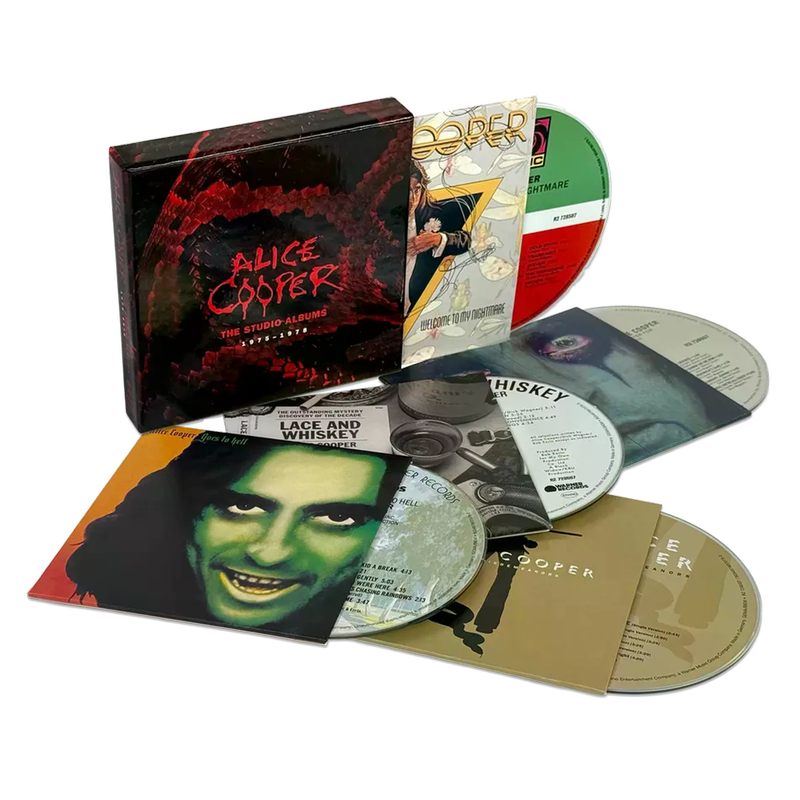 Alice Cooper - The Studio Albums 1975-1978 (Boxset)