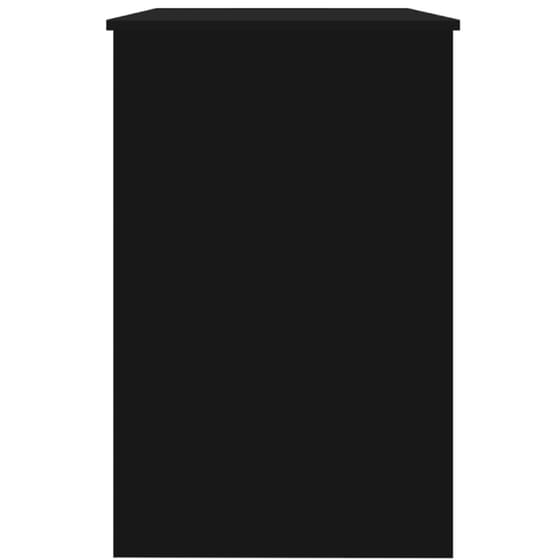 Γραφείο Μελέτης VidaXL από Μοριοσανίδα 100x50cm - Μαύρο image 4