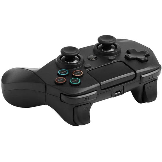 Snakebyte 4S Wireless Ασύρματο Gamepad για PS4 - Μαύρο image 3