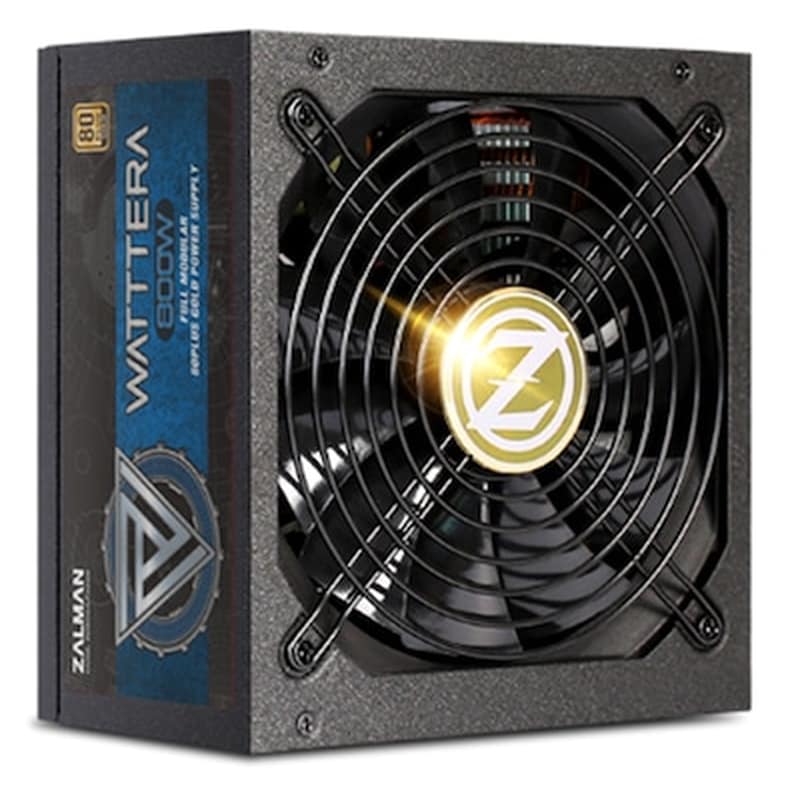 ZALMAN Zalman Τροφοδοτικό Watttera 800w Zm800-ebtii, Active Pfc, 80 Plus Gold