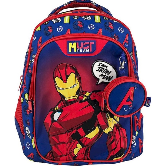Σχολική Τσάντα Πλάτης Must Team Iron Man image 0