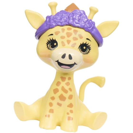 Κούκλα Mattel Enchantimals Glam Party - Καμηλοπάρδαλη (HNV29) image 4