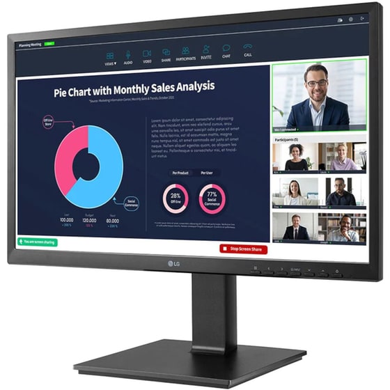 LG 24BP750C-B Monitor 23.8'' FHD IPS Flat 75Hz 5ms image 2