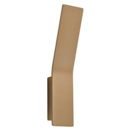 Απλίκα Τοίχου Led Aca Zen Zd80036ledgd από Αλουμίνιο 7x3.5x34 cm - Χρυσή