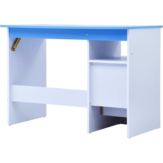 Γραφείο Σχεδίασης VidaXL από Μοριοσανίδα 110x55cm - Λευκό/Γαλάζιο image 6