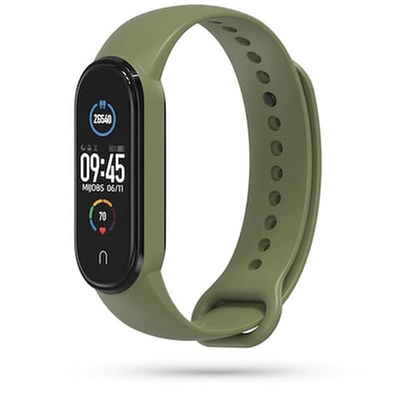 TECH-PROTECT Λουράκι Tech-Protect Icon για Xiaomi Mi Smart Band 5/Mi Smart Band 6 - Military Green