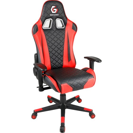 Gaming Καρέκλα Gembird GC-03-BR από Τεχνητό Δέρμα - Μαύρο/ Κόκκινο image 10