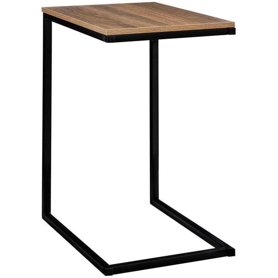 Βοηθητικό Τραπεζάκι Spitishop από Μοριοσανίδα 45x35x66.5 cm - Μαύρο image 0