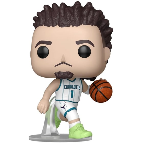 Funko Pop! Basketball: Charlotte Hornets - Lamelo Ball (Association Edition Jersey) #228 Vinyl Figure image 0