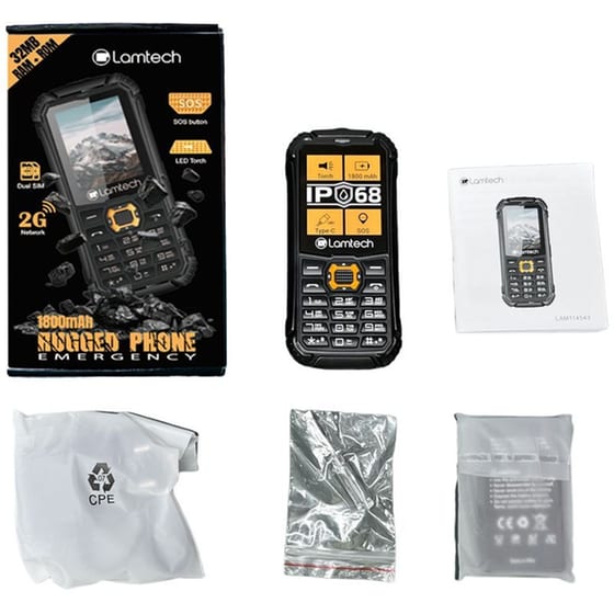 Lamtech LAM114543 Dual Sim - Black/Orange image 6