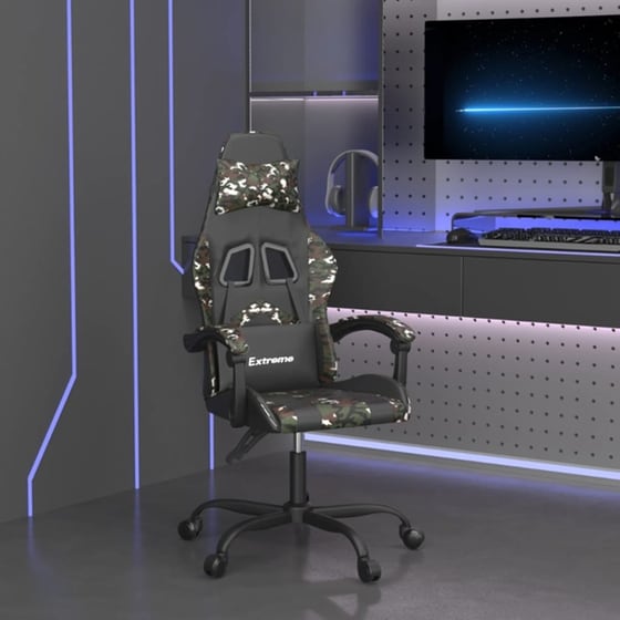 Καρέκλα Gaming VIDAXL 3143901 από Τεχνητό Δέρμα - Μαύρο image 8