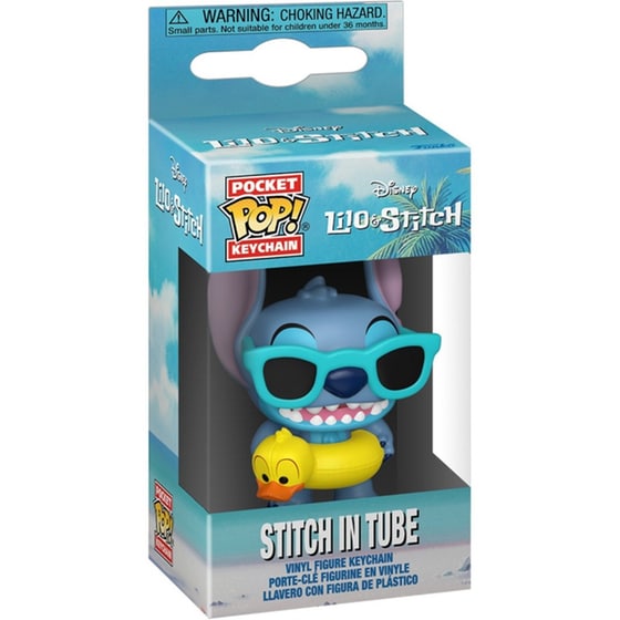 Μπρελόκ Funko Pocket POP! Disney: Lilo & Stitch - Stitch in Tube image 1