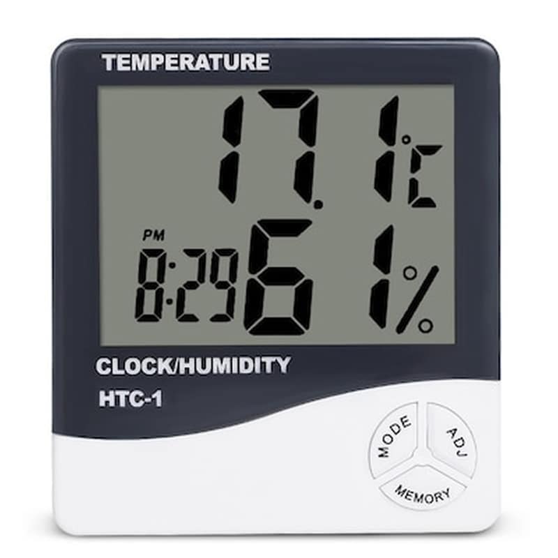 Htc-1 Lcd Digital Thermometer Hygrometer Indoor Electronic Humidity Monitor