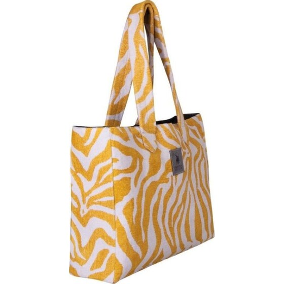 Τσάντα Παραλίας Greenwich Polo Club Animal Print Κίτρινο image 2