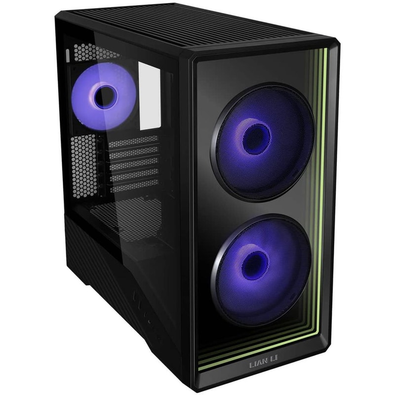 Κουτί Desktop Lian Li Vector V150 Gaming Mini Tower με Πλαϊνό Παράθυρο - Black