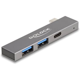 USB Hub Delock 64275 USB-C με 3 θύρες - Γκρι