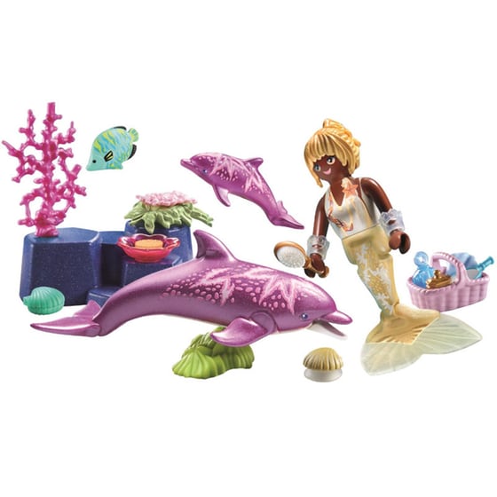 PLAYMOBIL® Princess Magic Γοργόνα με δελφίνια (71501) image 1