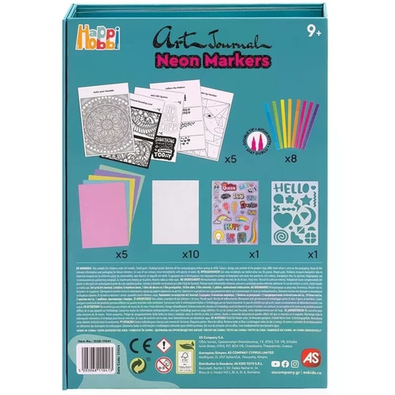 Art Journal AS Company Neon Μαρκαδόροι image 8