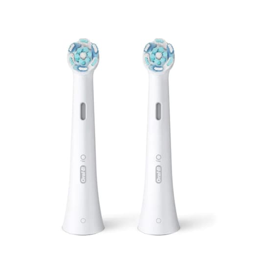 Ανταλλακτικές Κεφαλές ORAL-B iO ULTIMATE CLEAN 2 Τμχ για Ηλεκτρική Οδοντόβουρτσα Λευκό image 2