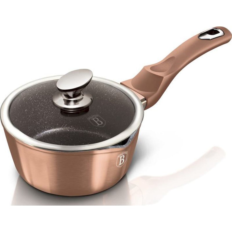 BERLINGER-HAUS Κατσαρολάκι Ρηχό BERLINGER-HAUS BH-1524N από Μέταλλο 16 cm 1.2 L Χρυσό