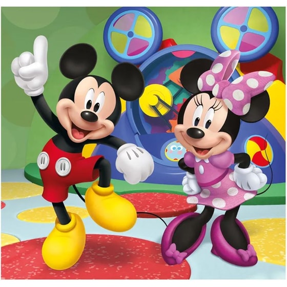Παζλ Clementoni Super Color Mickey Mouse Club House (3x48 Κομμάτια) image 3