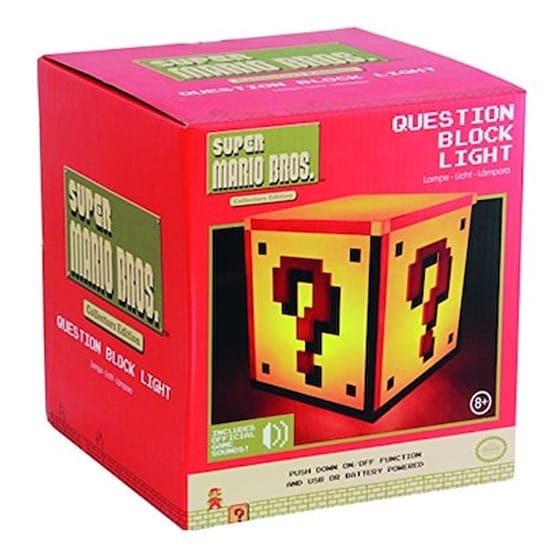 Super Mario Bros. Question Block Light With Sounds image 0