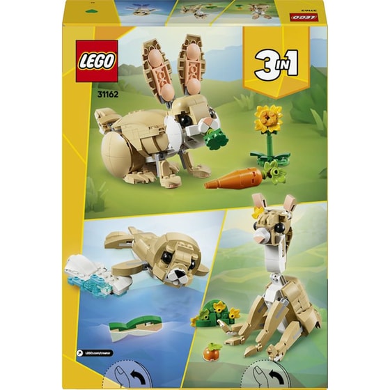 LEGO® Creator 3σε1 Χαριτωμένο Κουνέλι (31162) image 8