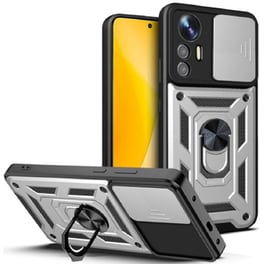 Θήκη Xiaomi Redmi 12/12X - Bodycell Armor Slide - Ασημί
