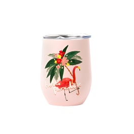 Κούπα Θερμός Legami Flamingo Hot & Cold 325 ml -από Ανοξείδωτο Ατσάλι - Ροζ