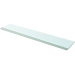 Ράφια Τοίχου VidaXL από Γυαλί 110x0.8x20 cm 2 Τμχ - Διάφανο