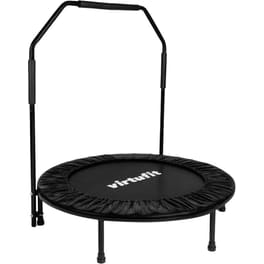 VIRTUFIT Τραμπολίνο Γυμναστικής με Λαβή 102 x 102 x 108 cm Μαύρο