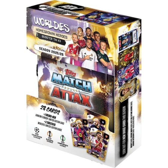 Topps Κάρτες UCC 2025/26 Match Attax Mini Tin 1 Τμχ - Τυχαία Επιλογή Σχεδίου image 7