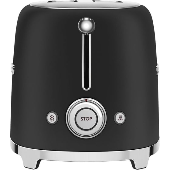 Φρυγανιέρα SMEG TSF01BLMEU 2 Θέσεων 950W Μαύρο image 3