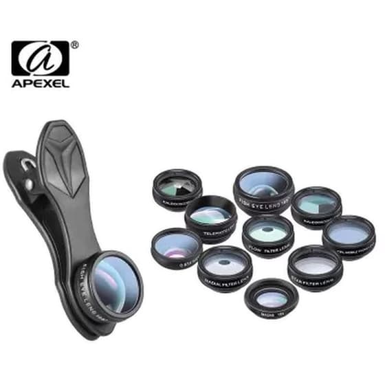 Φακοί Κάμερας Apexel APL-DG10 10 σε 1 για Smartphone image 0