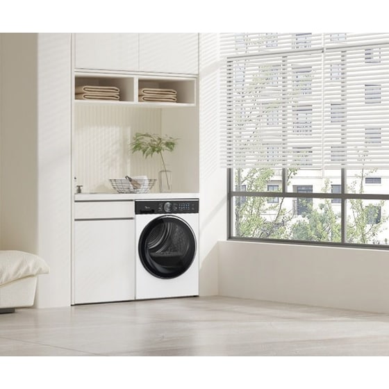 MIDEA MD210H100BW/W  10kg με Αντλία Θερμότητας Λευκό με WiFi Στεγνωτήριο Ρούχων image 11