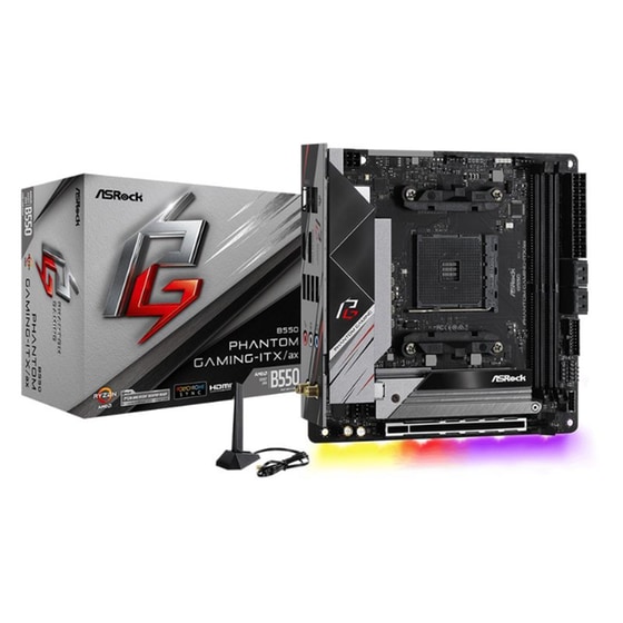 Μητρική Κάρτα ASRock B550 Phantom Gaming-ITX/ax Mini-ITX με AMD AM4 Socket image 4