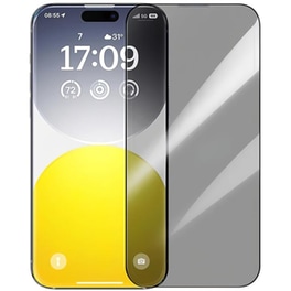 Προστατευτικό οθόνης Apple iPhone 15 Pro Max - Baseus Tempered Glass Diamond Με Φίλτρο Ιδιωτικότητας - Διάφανο (p60057405203-03)