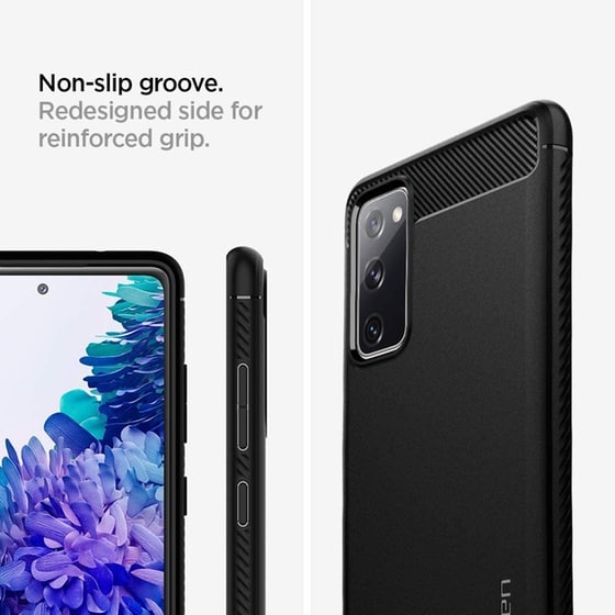 Θήκη Samsung Galaxy S20 - Spigen Rugged Armor - Matte Black image 3