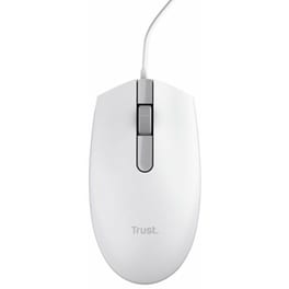 Trust TM-101W Ενσύρματο Ποντίκι Eco White
