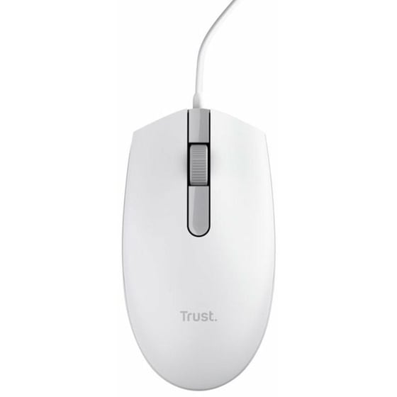 Trust TM-101W Ενσύρματο Ποντίκι Eco White image 0