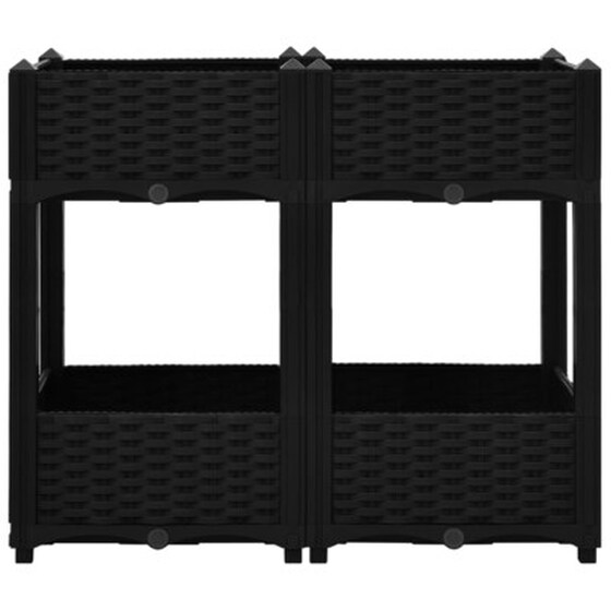 Vidaxl Ζαρντινιέρα 80 X 40 X 71 Εκ. Από Πολυπροπυλένιο image 3