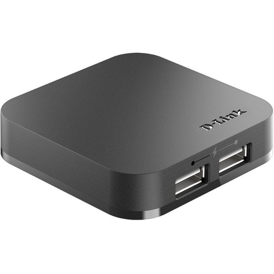 D-Link DUB-H4 USB Hub 4 σε 1 USB-A - Μαύρο image 2